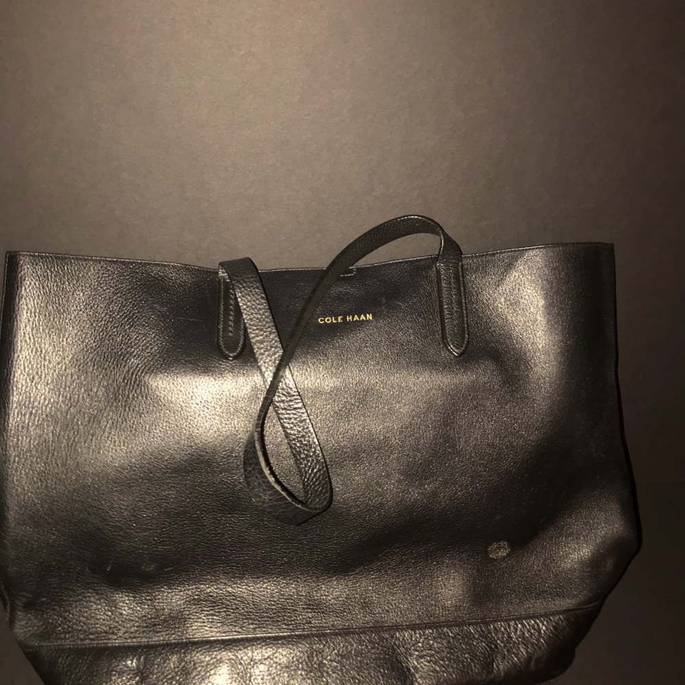 Cole Haan leather tote